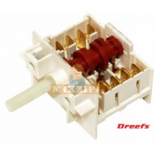 Регулятор мощности для плиты Hansa 8002197 в белом корпусе Регулятор мощности для плиты Hansa 8002197 в белом корпусе