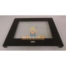 Внешнее стекло двери духовки Beko 410300272 Внешнее стекло двери духовки Beko 410300272