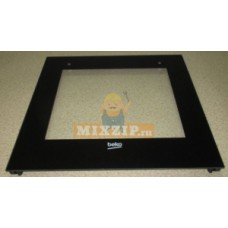 Внешнее стекло двери духовки Beko 410300598 Внешнее стекло двери духовки Beko 410300598