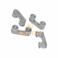 Ролики направляющие корзины посудомоечной машины Electrolux, Zanussi, AEG 50299970009 комплект 4 шт. Ролики направляющие корзины посудомоечной машины Electrolux, Zanussi, AEG 50299970009 комплект 4 шт.