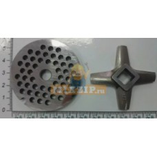 Комплект для мясорубки KAMBROOK нож и решётка 910388 Комплект для мясорубки KAMBROOK нож и решётка 910388