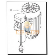 Двигатель мойки высокого давления Makita HW130 HW4827 Двигатель мойки высокого давления Makita HW130 HW4827
