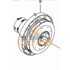 Двигатель для пылесоса Makita CL102D 125862-6