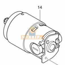 Двигатель для шуруповерта Makita 6336D, 8433D 629734-2