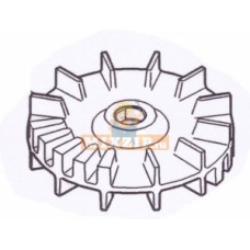 Крыльчатка для плоскошлифовальной машины Makita BO4555, BO4556 241671-6 Крыльчатка для плоскошлифовальной машины Makita BO4555, BO4556 241671-6