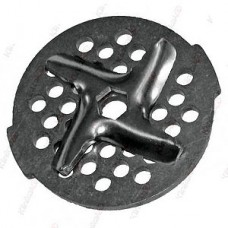 Нож+решетка для мясорубки Мулинекс (MOULINEX) A09B01 Нож+решетка для мясорубки Мулинекс (MOULINEX) A09B01