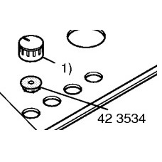 Прокладка ручки для плиты Бош, Сименс (Bosch, Siemens) 423354 Прокладка ручки для плиты Бош, Сименс (Bosch, Siemens) 423354